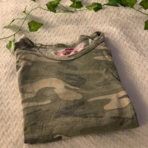 So Nikki Camo Long Sleeve Shirt